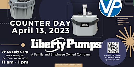 VP Supply Corp - Liberty Pumps Counter Day | Syracuse, NY