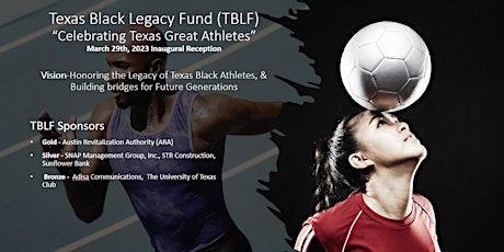 Texas Black Legacy Fund Presents "Celebrating Texas Great Athletes"