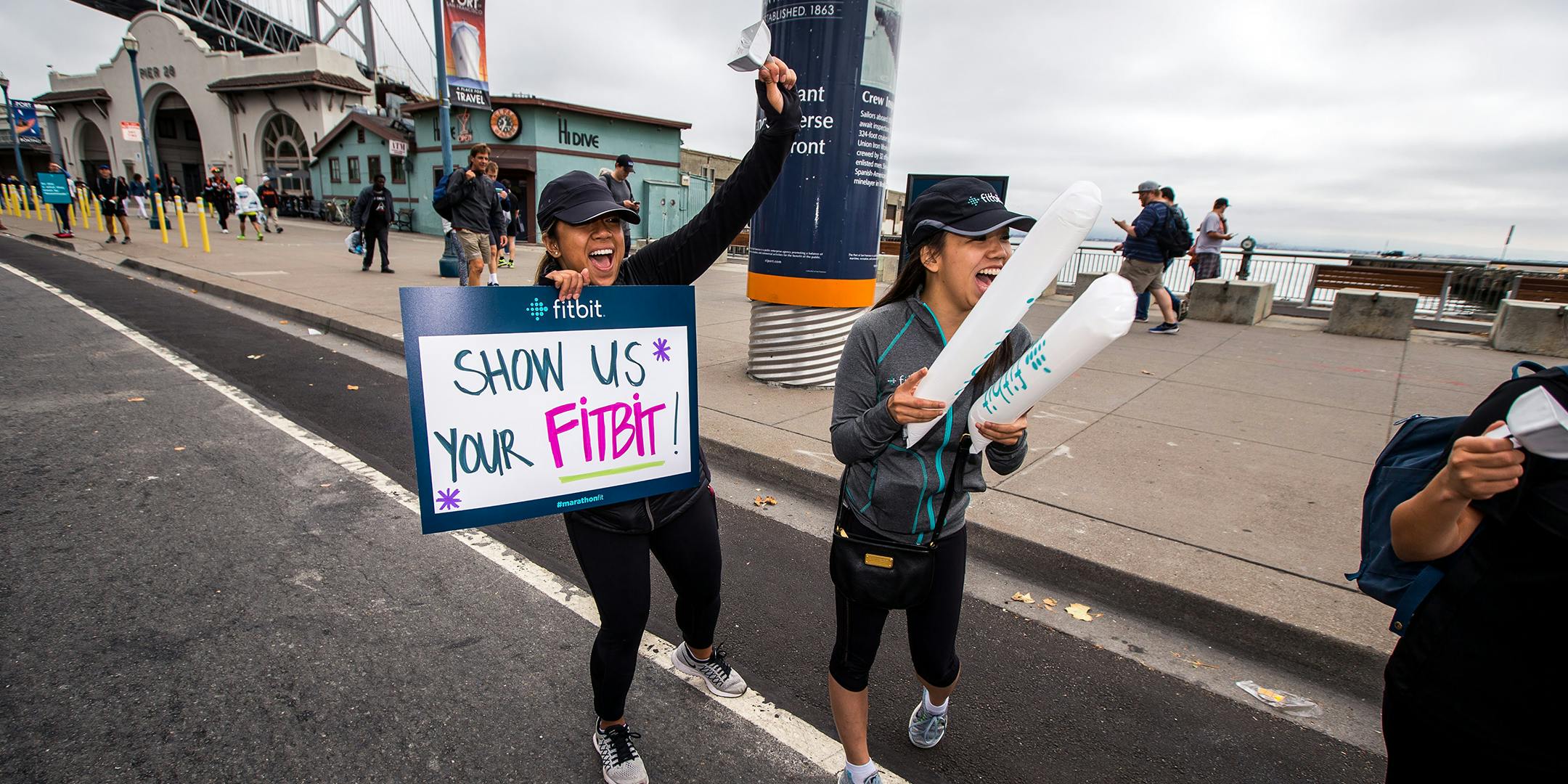 Fitbit's Cheer Mile at the San Francisco Marathon