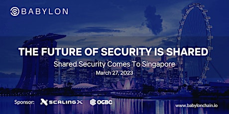 Shared Security Comes To Singapore