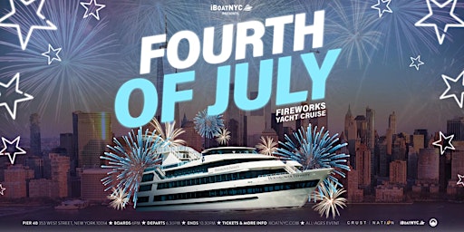 July 4th Fireworks Cruise | MEGA LUX INFINITY YACHT primary image