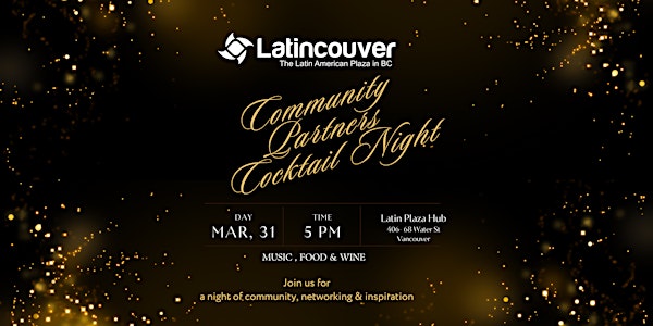 Community Partners Cocktail Night - March 2023
