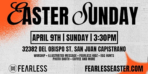 Easter Sunday Service with Fearless OC