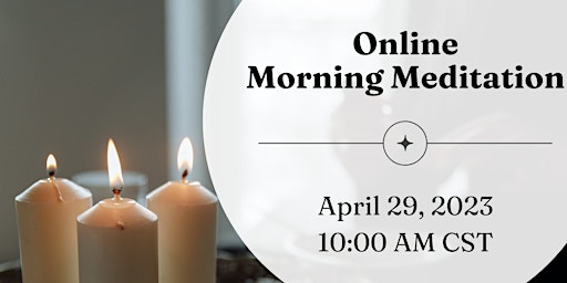 Online Morning Meditation