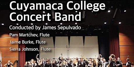 Cuyamaca College Concert Band, Flute Concert