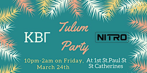 Tulum Party Nitro Night
