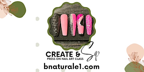 Create & Sip Press On Nail Art Party