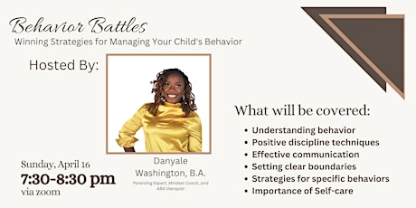 Behavior Battles: Winning Strategies for Managing Child Behavior