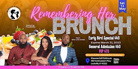 Remembering Her Mother's Day Brunch - A Celebration of Life