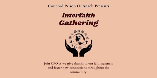 Concord Prison Outreach - Interfaith Event