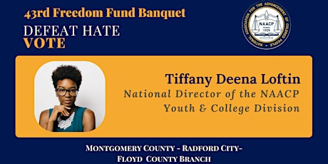 43rd Freedom Fund Banquet | Defeat Hate-Vote primary image