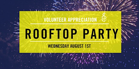 Volunteer Appreciation- Rooftop Party  primary image