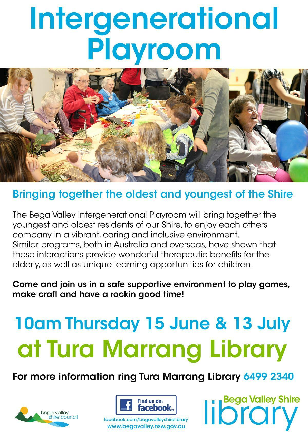 Intergenerational Playroom @ Tura Marrang Library