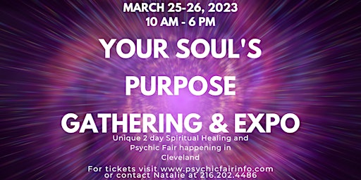 Your Soul's Purpose Cleveland March 2023