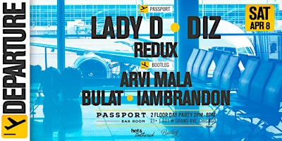 DEPARTURE: feat. Lady D, Diz, Redux, Arvi Mala, Bulat, & Iambrandon
