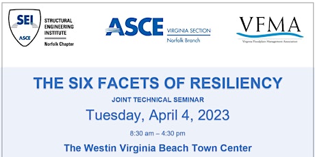 ASCE Norfolk Branch, SEI Norfolk Branch, and VFMA Annual Technical Seminar primary image