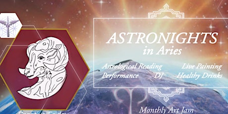 AstroNights: Paint Jam + DJs + Astrology (Aries Edition)