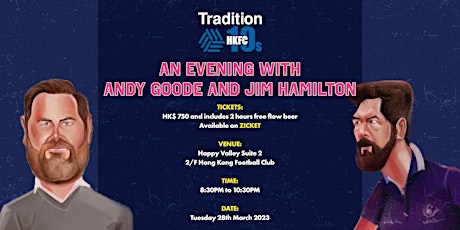 An evening with Andy Goode and Jim Hamilton