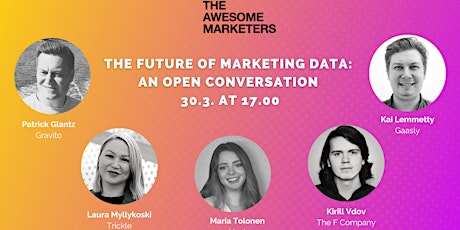 Imagen principal de The Future of Marketing Data: an open conversation