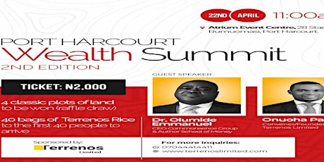 Port Harcourt Wealth Summit (2nd Edition)