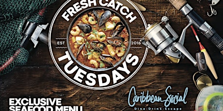 Fresh Catch Tuesdays: Gourmet Seafood Platter $19.95