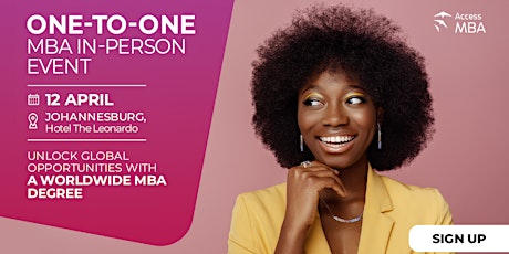 Meet your dream universities at the Access MBA Johannesburg In-person Event