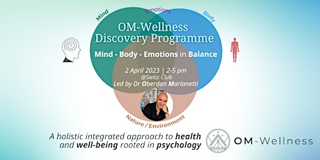 OM-Wellness Discovery: MIND - BODY - EMOTIONS in BALANCE