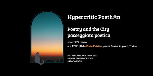Hypercritic Poethon 2023 | Poetry and the City, passeggiata poetica