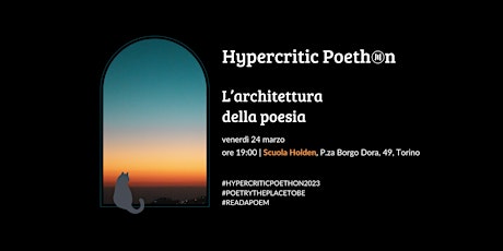 Hypercritic Poethon 2023 | L’architettura della poesia. Con Matteo Pericoli