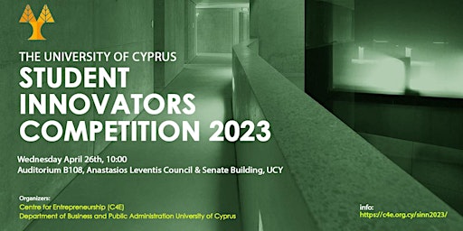 The University of Cyprus “Student Innovators Competition” 2023