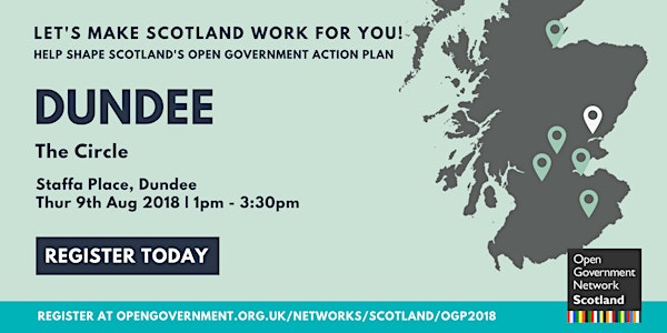 Opening up government: Let's make Scotland work for you!