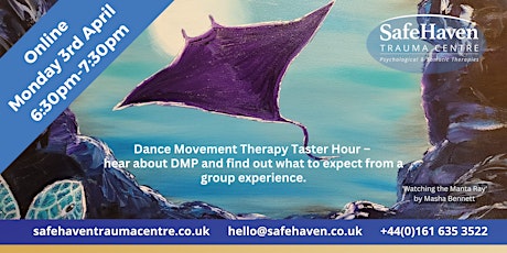 DANCE MOVEMENT PSYCHOTHERAPY – FREE ONLINE TASTER HOUR