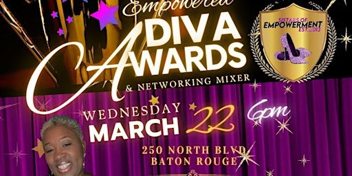 Empowered Diva Awards - *Official Women's Empowerment Week Event primary image