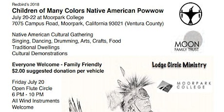 2018 Children of Many Colors Powwow at Moorpark College primary image