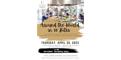 Around the World in 80 Bites - Culinary & Baking Final Exam/Capstone Event