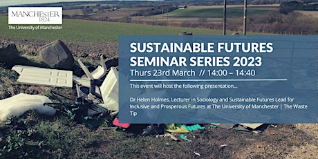 Sustainable Futures Seminar - 23rd March 2023