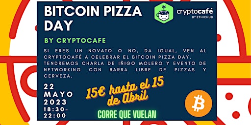 Bitcoin Pizza Day by Cryptocafé