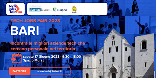 TECH JOBS fair Bari 2023