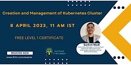 Creation and Management of Kubernetes Cluster
