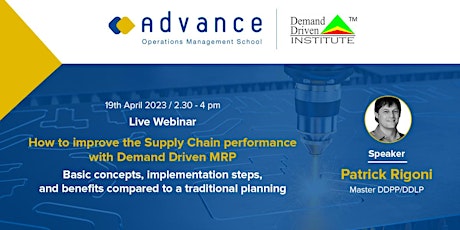 Immagine principale di How to improve the Supply Chain performance with Demand Driven MRP 