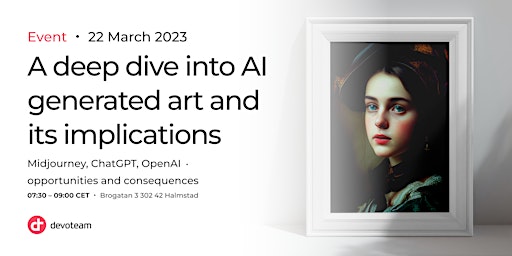 En djupdykning i AI genererad konst och dess konsekvenser