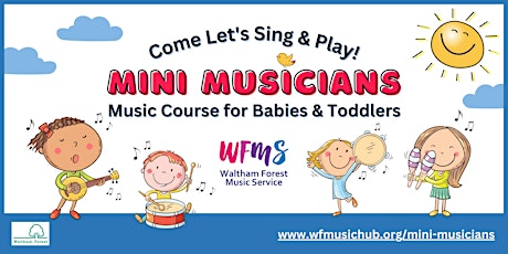 Hauptbild für Mini Musicians Baby Course: Spring Term 2024