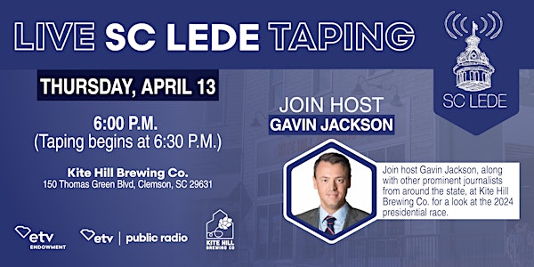 Live SC Lede Taping Event