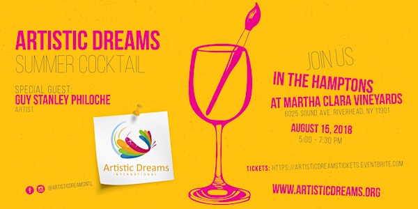 Artistic Dreams Summer Cocktail