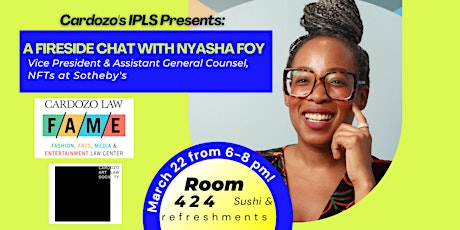 Fireside Chat with Nyasha Foy, VP & Assistant GC, NFTs at Sotheby's