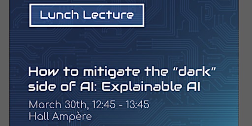 Lunch Lecture : How to mitigate the “dark” side of AI: Explainable AI