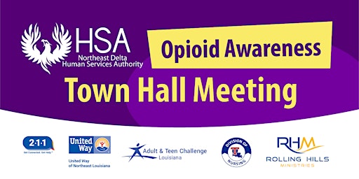 NEDHSA Opioid Town Hall Meeting at Temple Baptist in Ruston