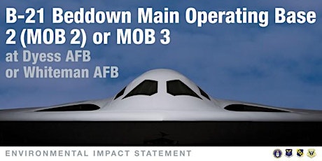 B-21 Beddown MOB 2 or MOB 3 EIS - Virtual Public Scoping Meetings