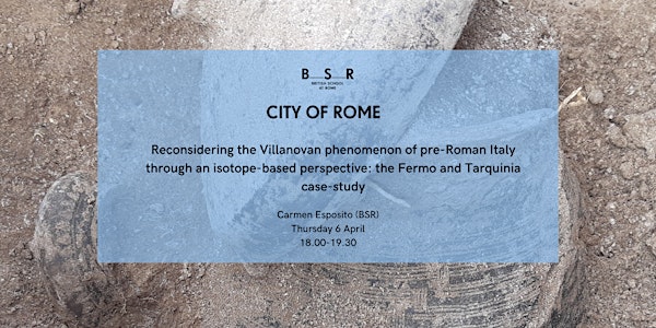 Reconsidering the Villanovan phenomenon of pre-Roman Italy | C. Esposito