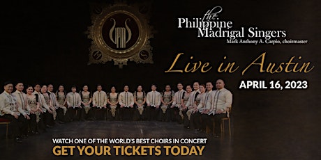 The Philippine Madrigal Singers in Austin TX